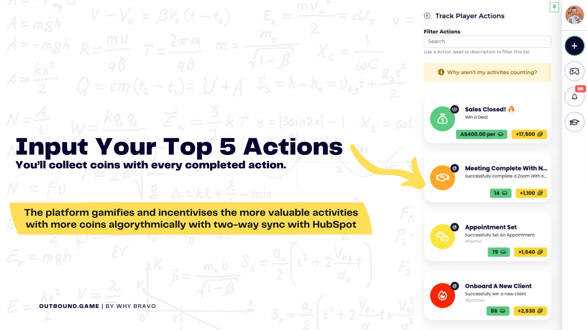 Reward Your Most Valuable Activities & Deal Progress